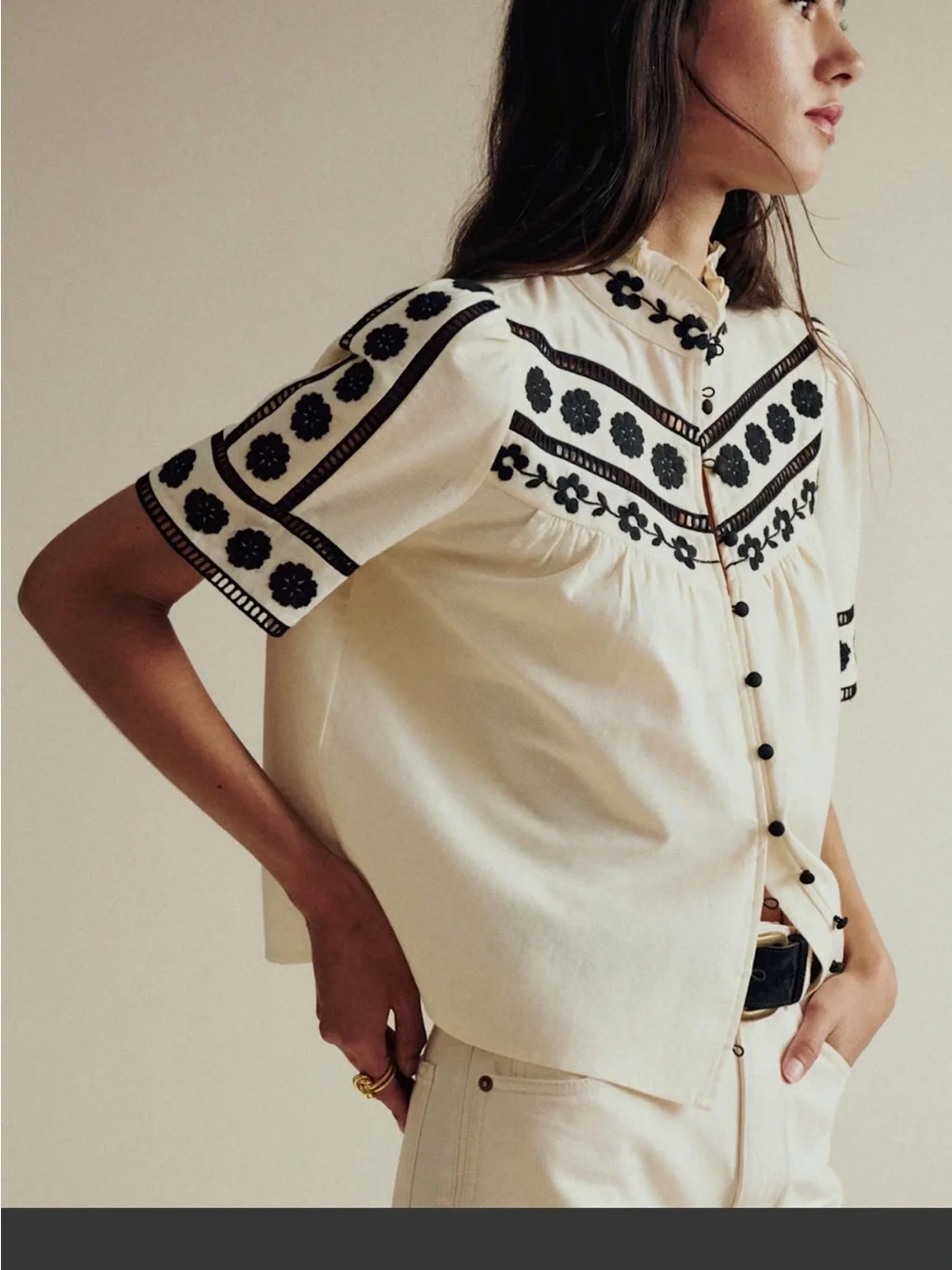 Sézane Hanae Blouse - Picture 2 of 8